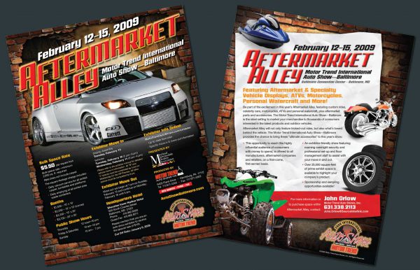 Motor Trend Auto Shows Aftermarket Alley Flyer