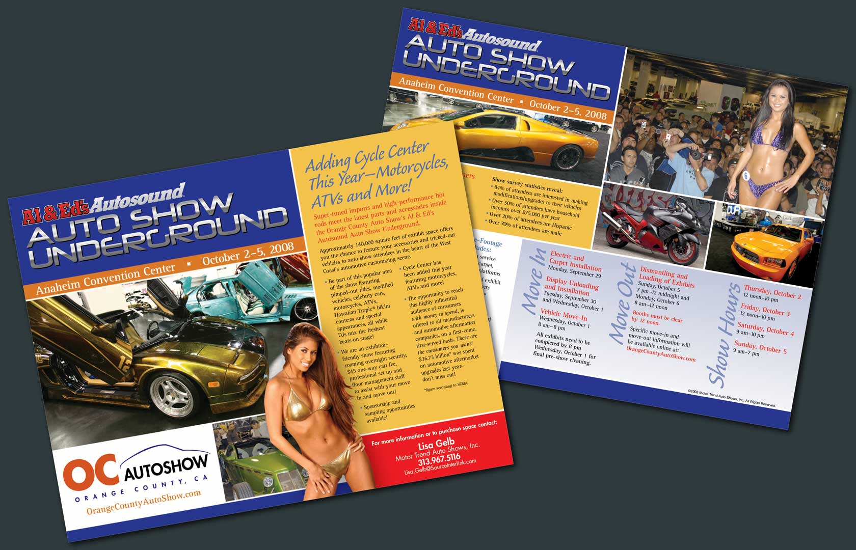 Motor Trend Auto Shows Orange County Brochure Jerry