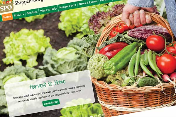 Shippensburg Produce and Outreach Website – Jerry Robinette